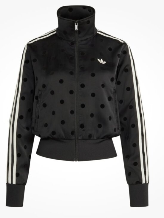 adidas Jackets & Blazers - NWT WMNS ADIDAS SATIN POLKA DOTS TT Track Top